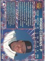 1996 Pacific Base Set #258 Roger Clemens
