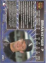 1996 Pacific Base Set #281 Brian Keyser