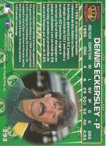 1996 Pacific Base Set #393 Dennis Eckersley