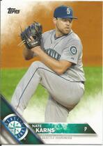2016 Topps Base Set Series 2 #539 Nate Karns