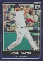 2016 Donruss Optic Purple #75 Evan Gattis