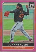 2016 Donruss Optic Pink #108 Johnny Cueto