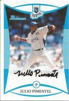 2008 Bowman Draft Prospects #BDPP74 Julio Pimentel