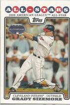 2008 Topps Update #UH233 Grady Sizemore