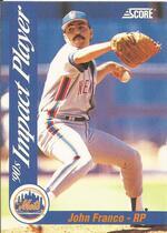 1992 Score Impact Players #61 John Franco