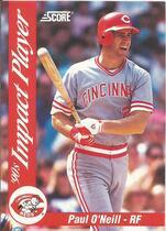 1992 Score Impact Players #66 Paul O'Neill