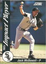 1992 Score Impact Players #73 Jack McDowell
