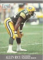 1991 Ultra Update #U-31 Allen Rice