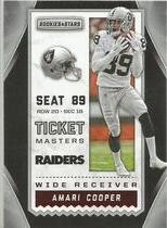 2016 Panini Rookies & Stars Ticket Masters #14 Amari Cooper