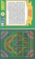 1991 Score World Series Trivia (Green Backs) #23 Lightning Strikes