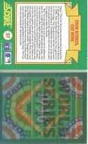 1991 Score World Series Trivia (Green Backs) #37 Enos Scores Cat Wins