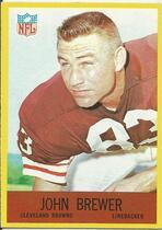 1967 Philadelphia Base Set #38 Johnny Brewer