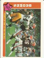 1985 Fleer Team Action #13 Browns