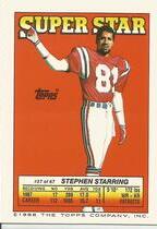 1988 Topps Sticker Backs #27 Stephen Starring