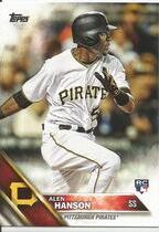 2016 Topps Update #US146 Alen Hanson