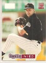 1994 Stadium Club First Day Issue #153 David Nied
