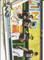 2017 Topps Base Set #217 Miami Marlins