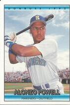 1992 Donruss Base Set #213 Alonzo Powell