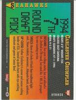 1994 Bowman Base Set #250 Carlester Crumpler