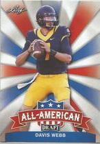 2017 Leaf Draft All-American #AA-08 Davis Webb