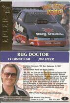 1995 Action Packed NHRA #17 Jim Epler's Car