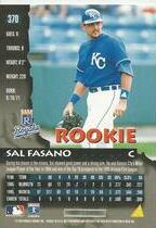 1996 Pinnacle Base Set #370 Sal Fasano