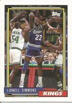 1992 Topps Base Set #22 Lionel Simmons