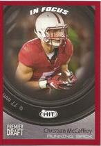 2017 SAGE Hit Premier Draft High Series Red #127 Christian Mccaffrey