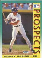 1992 Fleer Base Set #668 Monty Fariss