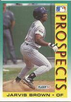 1992 Fleer Base Set #669 Jarvis Brown