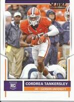 2017 Score Base Set #400 Cordrea Tankersley