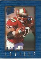1996 Ultra Sensations Blue #90 Derek Loville