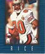 1996 Ultra Sensations Blue #91 Jerry Rice