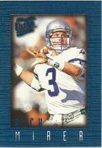 1996 Ultra Sensations Blue #95 Rick Mirer