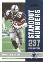 2017 Score Standout Numbers #9 Emmitt Smith