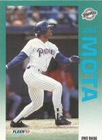 1992 Fleer Base Set #616 Jose Mota