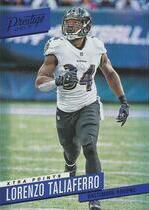 2017 Panini Prestige Xtra Points Blue #102 Lorenzo Taliaferro