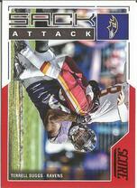 2017 Score Sack Attack Red #2 Terrell Suggs