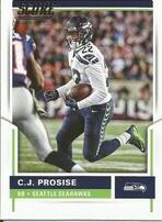 2017 Score Base Set #280 C.J. Prosise