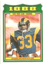 1988 Topps 1000 Yard Club #1 Charles White