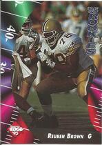 1995 Collectors Edge Rookies #15 Reuben Brown