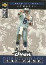 1994 Upper Deck Collectors Choice Crash the Game Silver Redemption #C2 Troy Aikman