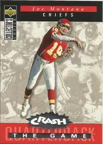 1994 Upper Deck Collectors Choice Crash the Game Silver Redemption #C8 Joe Montana