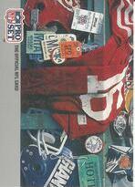 1990 Pro Set Super Bowl 160 #P8 Bottom Row Middle