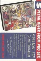 1990 Pro Set Super Bowl 160 #NNO Special Offer Card