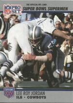 1990 Pro Set Super Bowl 160 #89 Lee Roy Jordan