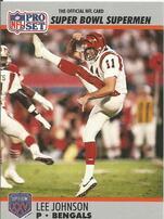 1990 Pro Set Super Bowl 160 #117 Lee Johnson