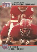 1990 Pro Set Super Bowl 160 #130 E.J. Holub