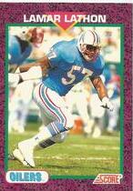 1992 Score Young Superstars #7 Lamar Lathon
