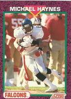 1992 Score Young Superstars #15 Michael Haynes